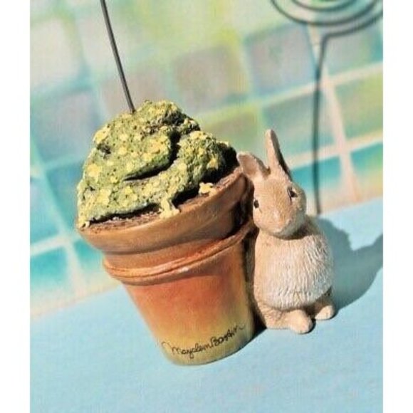 Marjolein Bastin Note Card/ Recipe/Photo Holder Bunny RABBIT - Picture 8 of 10